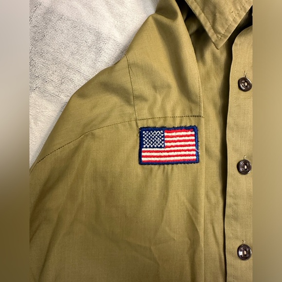 Vintage 1960’s Boy Scout Long Sleeve Uniform - Picture 7 of 8